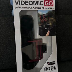 NEW Rode VideoMic GO Lightweight On-Camera Microphone – Crisp & Clear Audio 🎙️